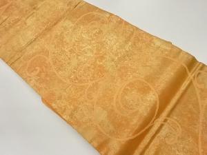 引箔唐草模様織出し名古屋帯